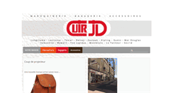 Desktop Screenshot of maroquinerie-bagages-lemans.com