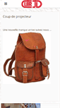 Mobile Screenshot of maroquinerie-bagages-lemans.com